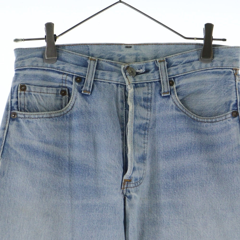 Levi's(リーバイス) 70-80s 66後期 ボタン裏刻印6 両面Rタブデニム パンツ インディゴ レディース