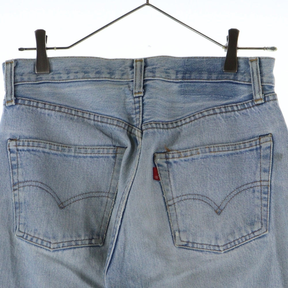 Levi's(リーバイス) 70-80s 66後期 ボタン裏刻印6 両面Rタブデニム パンツ インディゴ レディース