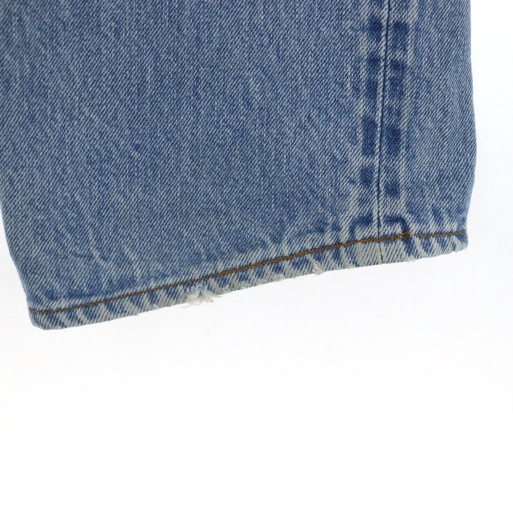 Levi's(リーバイス) 70-80s 66後期 ボタン裏刻印6 両面Rタブデニム パンツ インディゴ レディース