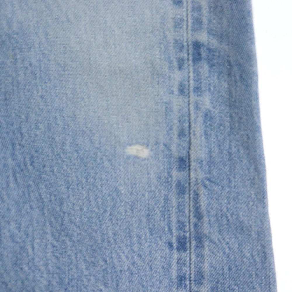 Levi's(リーバイス) 70-80s 66後期 ボタン裏刻印6 両面Rタブデニム パンツ インディゴ レディース