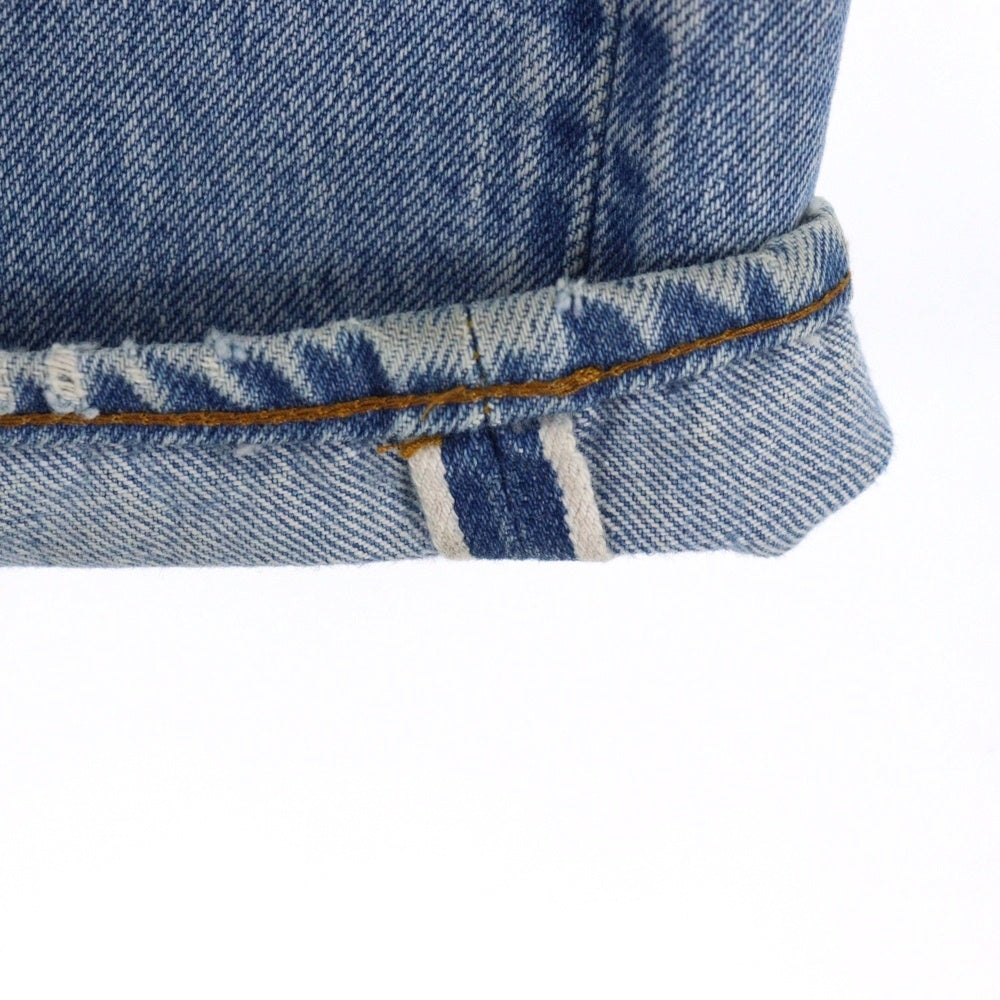 Levi's(リーバイス) 70-80s 66後期 ボタン裏刻印6 両面Rタブデニム パンツ インディゴ レディース