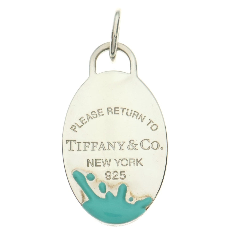TIFFANY & Co.(ティファニー) リターントゥティファニー カラースプラッシュ ネックレスペンダント シルバー