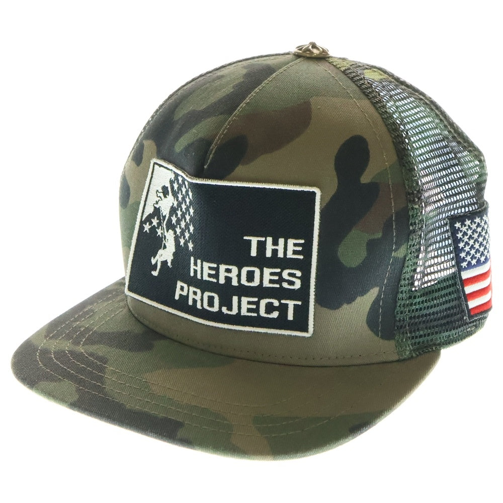 CHROME HEARTS(クロムハーツ) THE HEROES PROJECT CAMO TRUCKER CAP トラッカーキャップ カモフラージュ柄 帽子