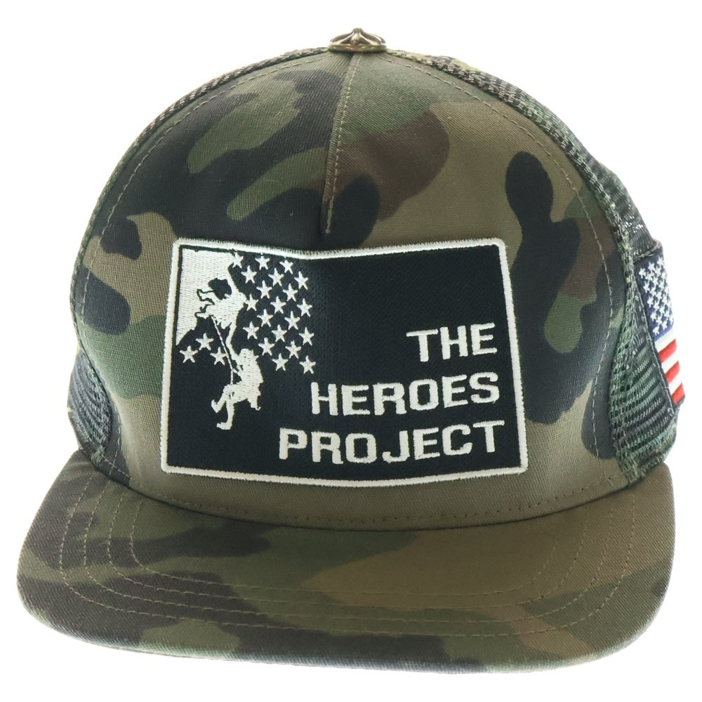 CHROME HEARTS(クロムハーツ) THE HEROES PROJECT CAMO TRUCKER CAP トラッカーキャップ カモフラージュ柄 帽子