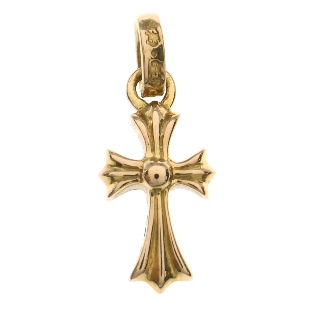 CHROME HEARTS(クロムハーツ) 22K CRS BBYFAT P/DIA ベイビーファットクロス PAVEダイヤ ペンダントトップ ゴールド BCA035