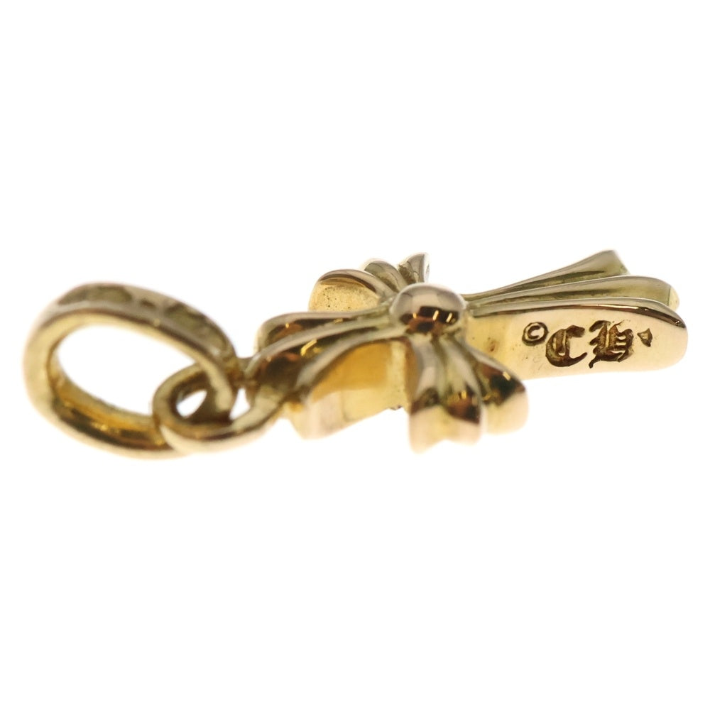 CHROME HEARTS(クロムハーツ) 22K CRS BBYFAT P/DIA ベイビーファットクロス PAVEダイヤ ペンダントトップ ゴールド BCA035