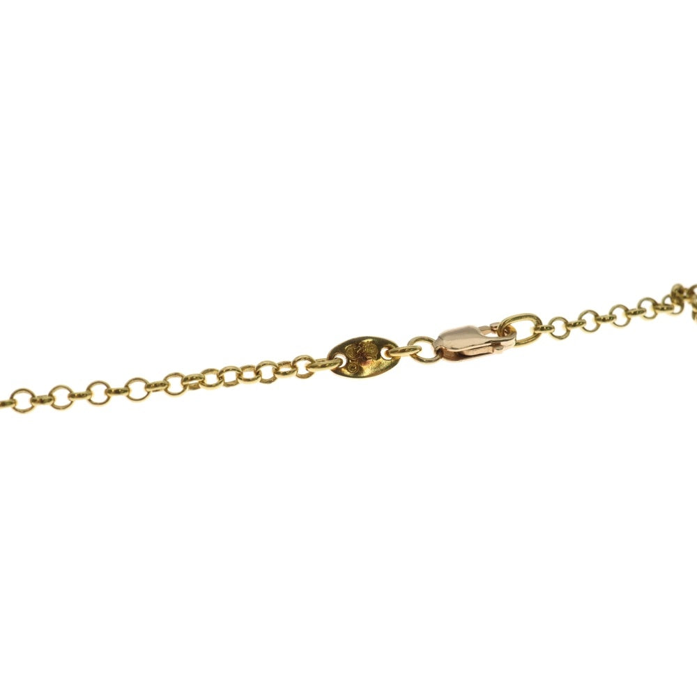 CHROME HEARTS(クロムハーツ) 22K NECKCHAIN R18 ロールチェーンネックレス 18inch ゴールド BCA010