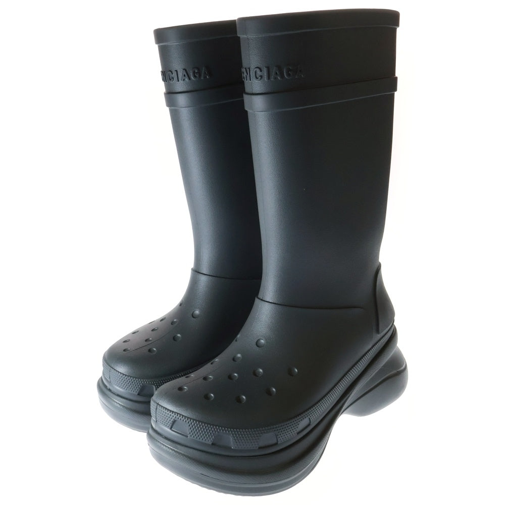 BALENCIAGA(バレンシアガ) 22SS CROCS BOOT クロックス ラバーブーツ グレー 677384