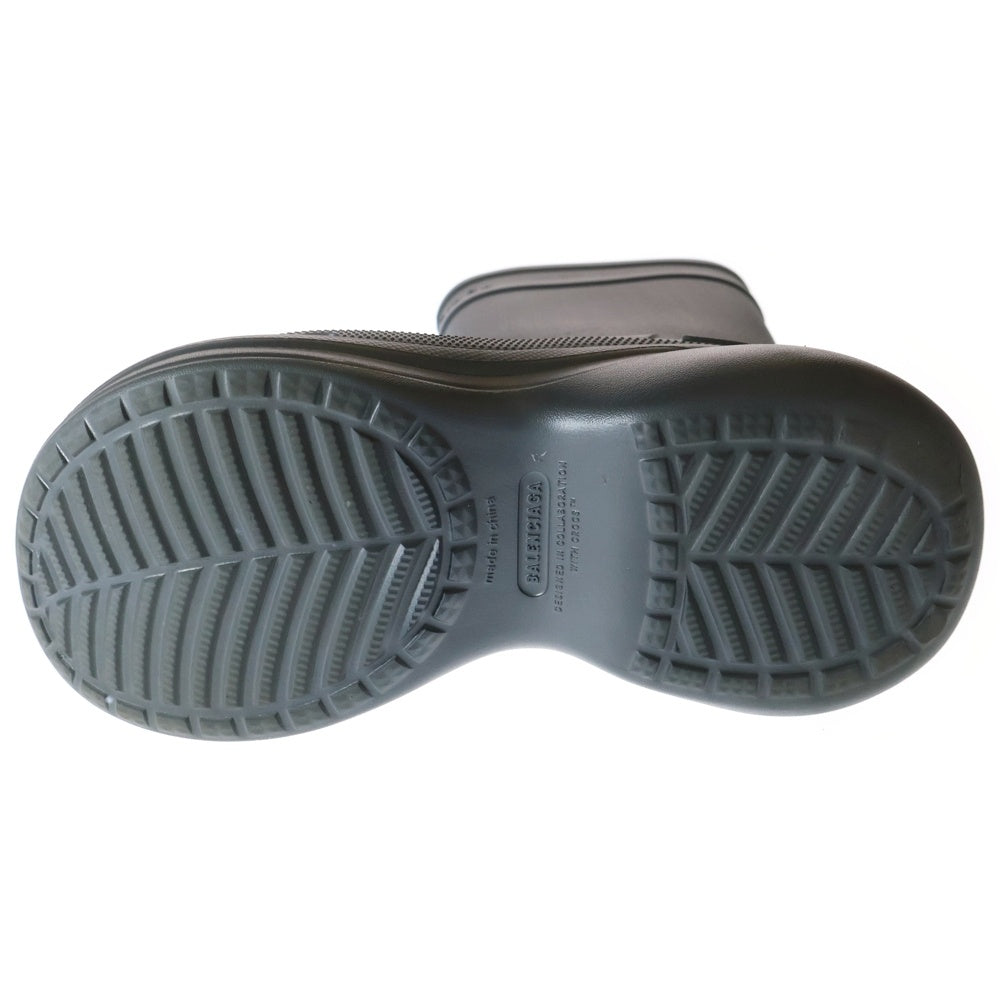 BALENCIAGA(バレンシアガ) 22SS CROCS BOOT クロックス ラバーブーツ グレー 677384