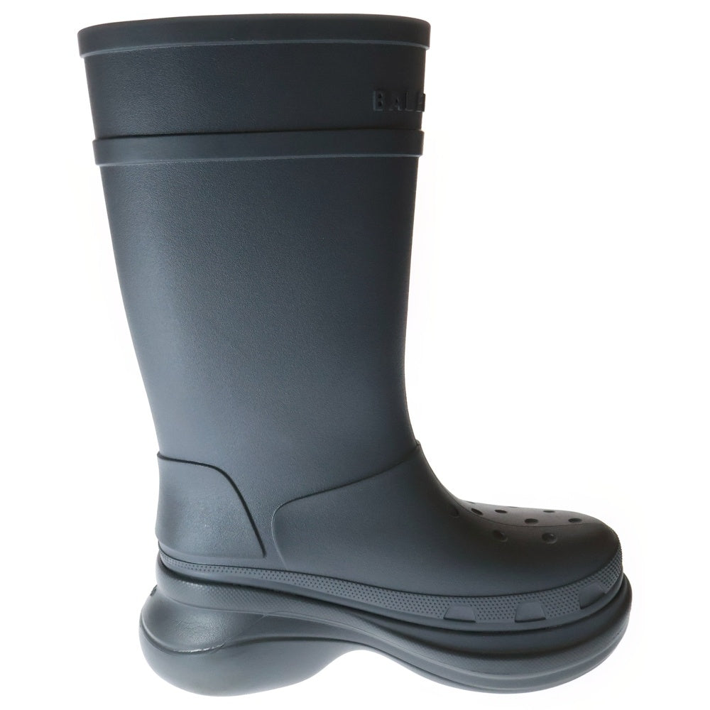 BALENCIAGA(バレンシアガ) 22SS CROCS BOOT クロックス ラバーブーツ グレー 677384
