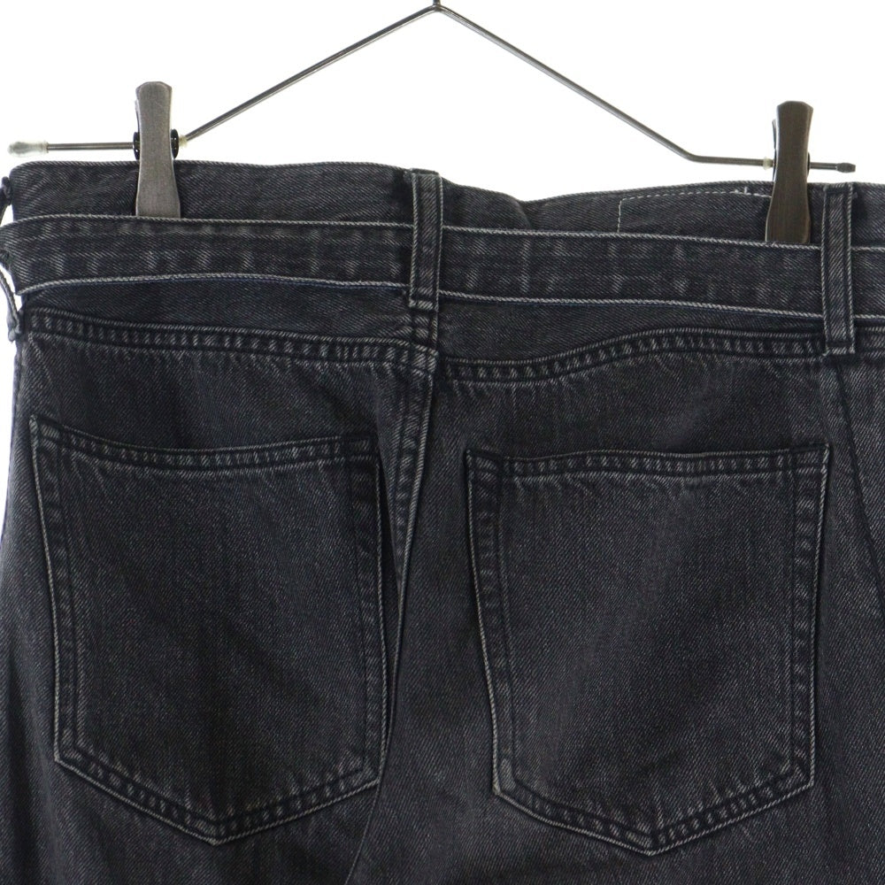 Sacai(サカイ) ベルテッド スキニーデニムパンツ ブラック 18-01561M