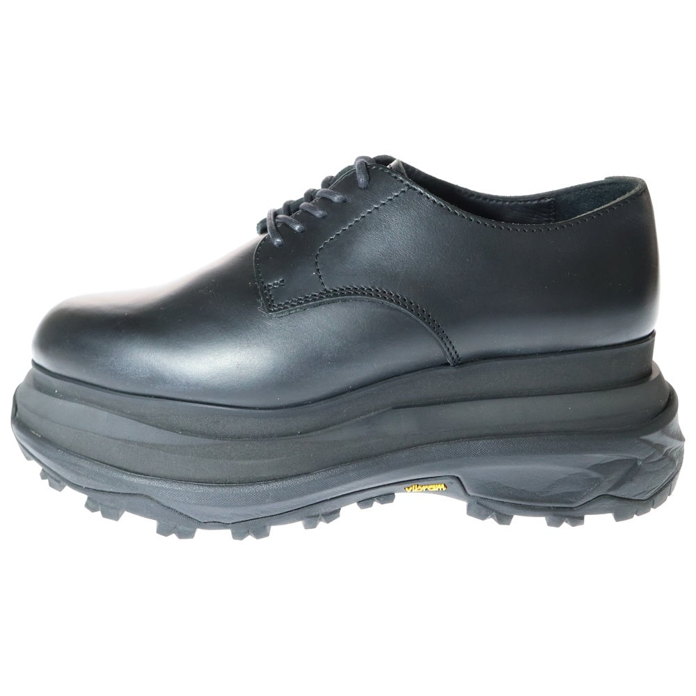 Sacai(サカイ) ドレスレースアップ レザーシューズ 厚底 ブラック 23-03226M