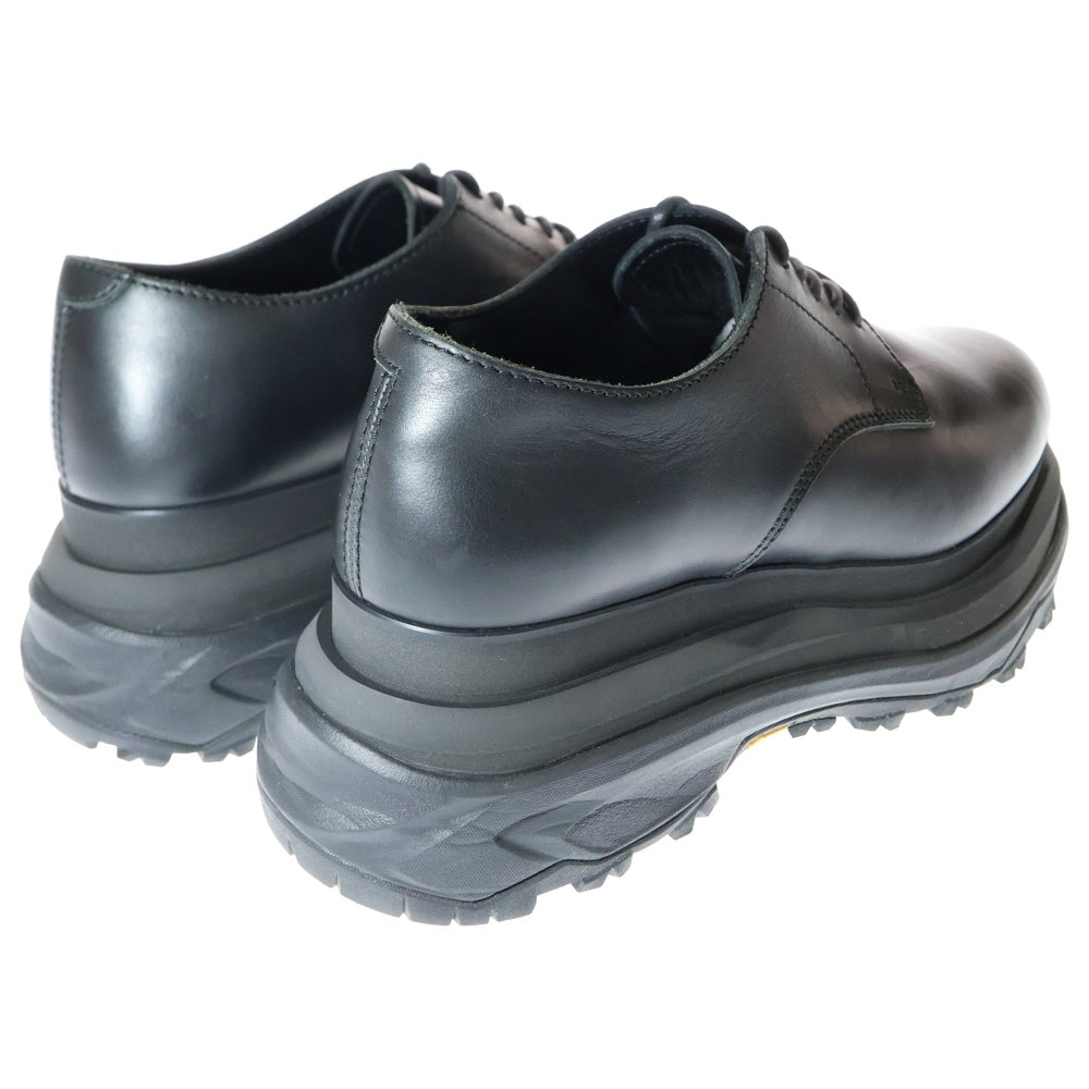 Sacai(サカイ) ドレスレースアップ レザーシューズ 厚底 ブラック 23-03226M
