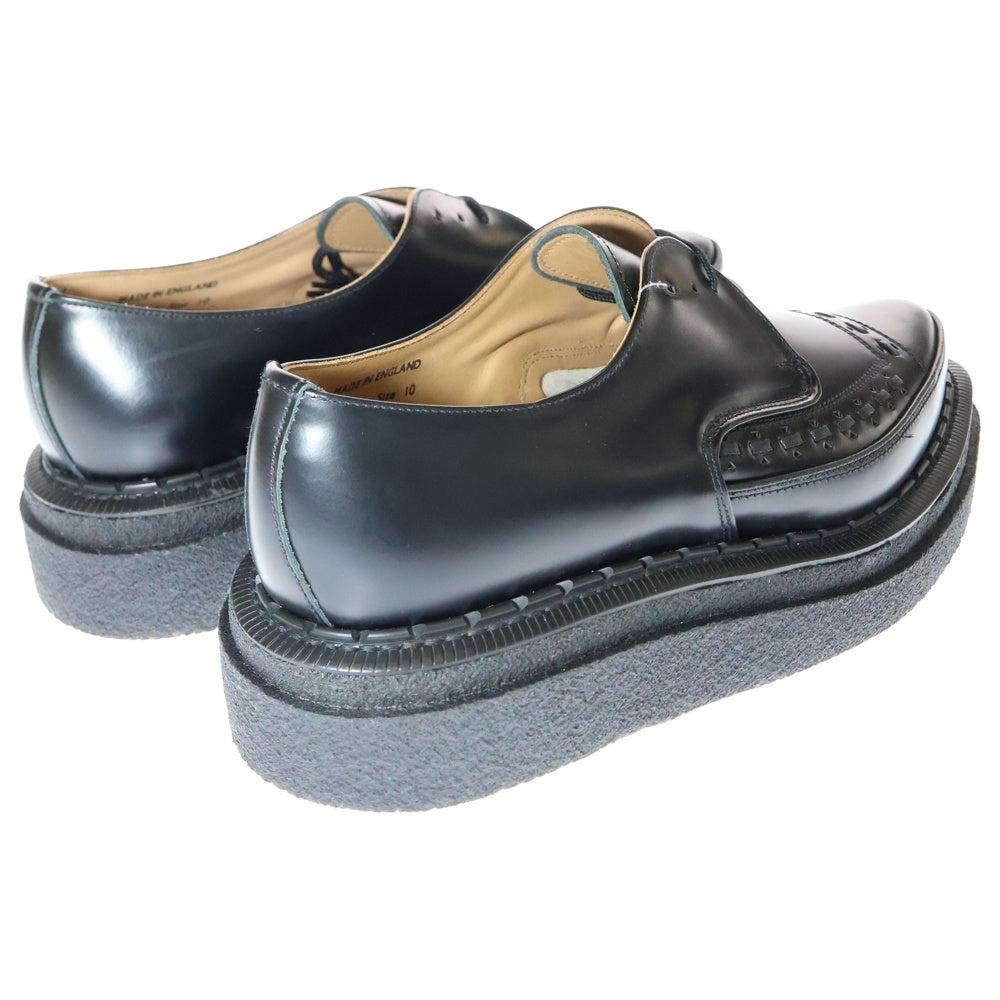 Sacai(サカイ) 21AW ×George Cox ジョージコックス ダブルソールギブソン7 厚底ドレスシューズ ブラック 21-02648M