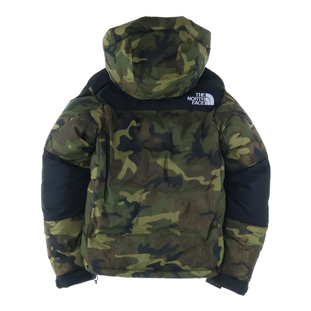 THE NORTH FACE(ザノースフェイス) NOVELTY BALTRO LIGHT JACKET バルトロダウンジャケット グリーンカモ ND92241