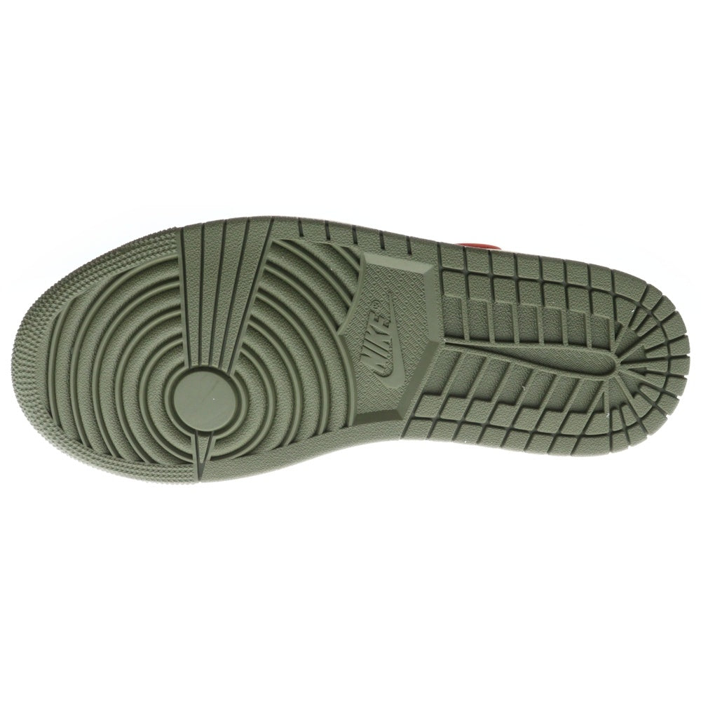 NIKE(ナイキ) ×TRAVIS SCOTT AIR JORDAN 1 LOW OG REVERSE OLIVE DM7866-200 トラヴィススコット エアジョーダン 1 リバース オリーブ ローカットスニーカー US9/27cm