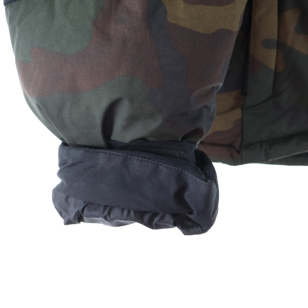 THE NORTH FACE(ザノースフェイス) Novelty Baltro Light Jacket ノベルティバルトロライト カモ柄ナイロンダウンジャケット カーキ/ブラック ND91845