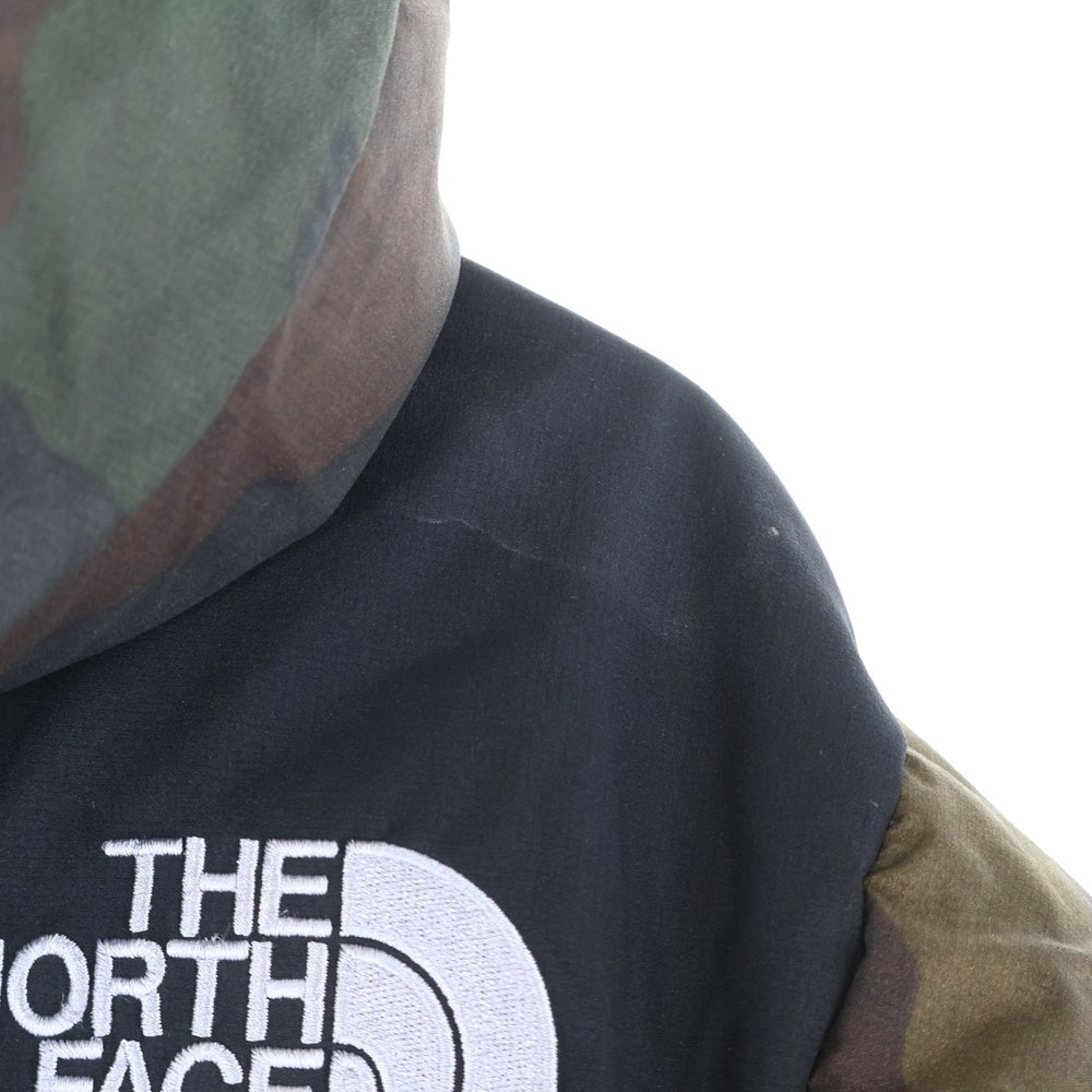 THE NORTH FACE(ザノースフェイス) Novelty Baltro Light Jacket ノベルティバルトロライト カモ柄ナイロンダウンジャケット カーキ/ブラック ND91845