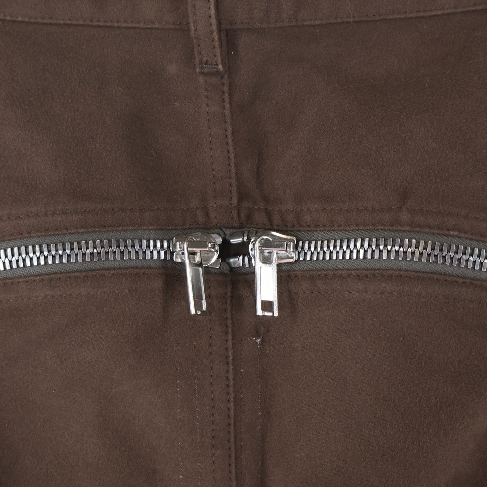Rick Owens(リックオウエンス) 23AW BOLAN BANANA ボランバナナ フレアパンツ ブラウン RU02C7343