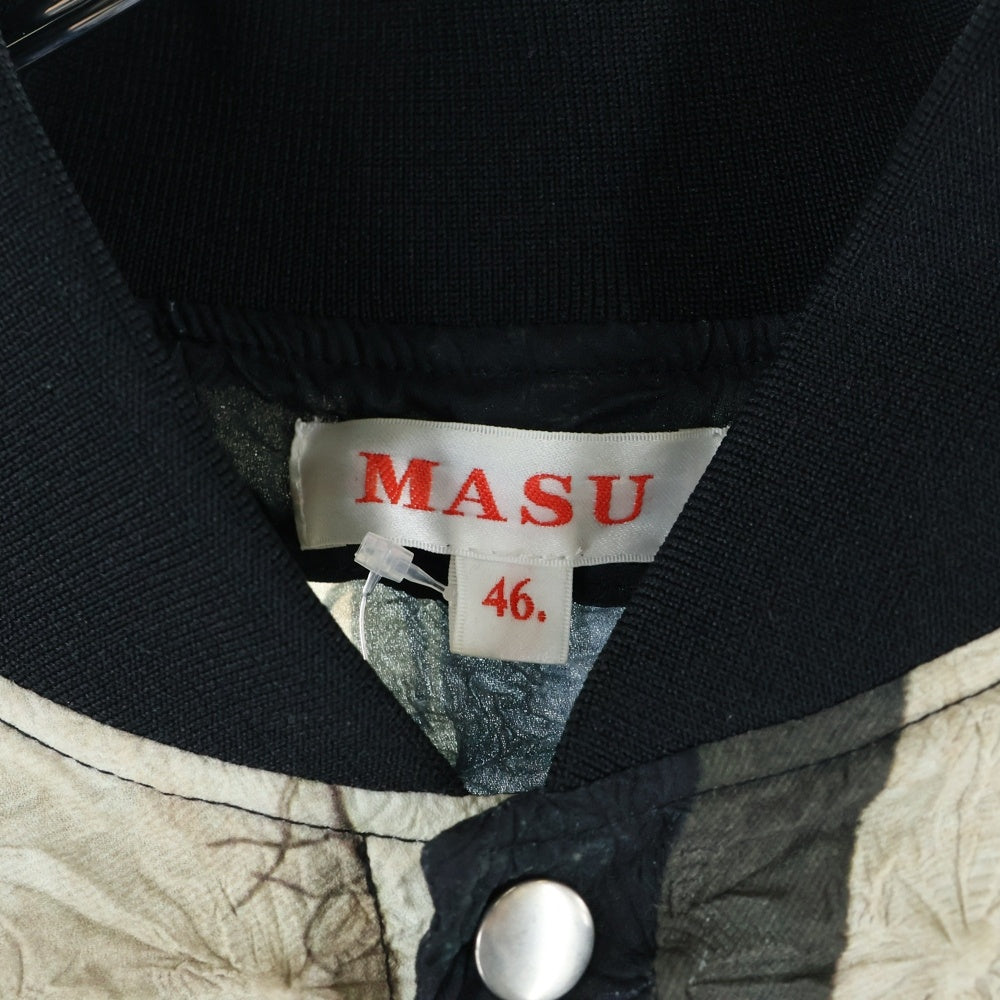 MASU(エムエーエスユー) VICTORIAN SPIKY JACKET スパイキージップアップジャケット ホワイト レディース MFFW-BL1023
