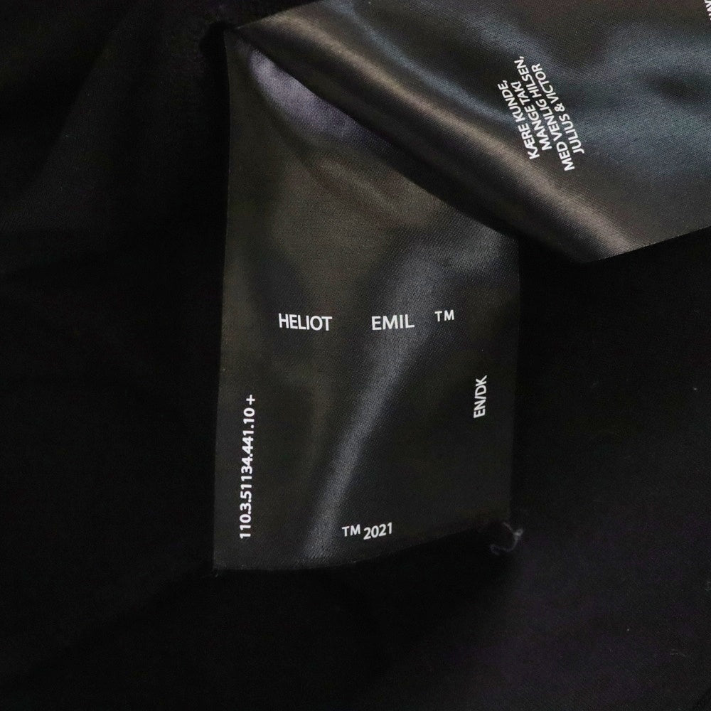 HELIOT EMIL(エリオット・エミル) ゼルセスジャージードレス ブラック レディース