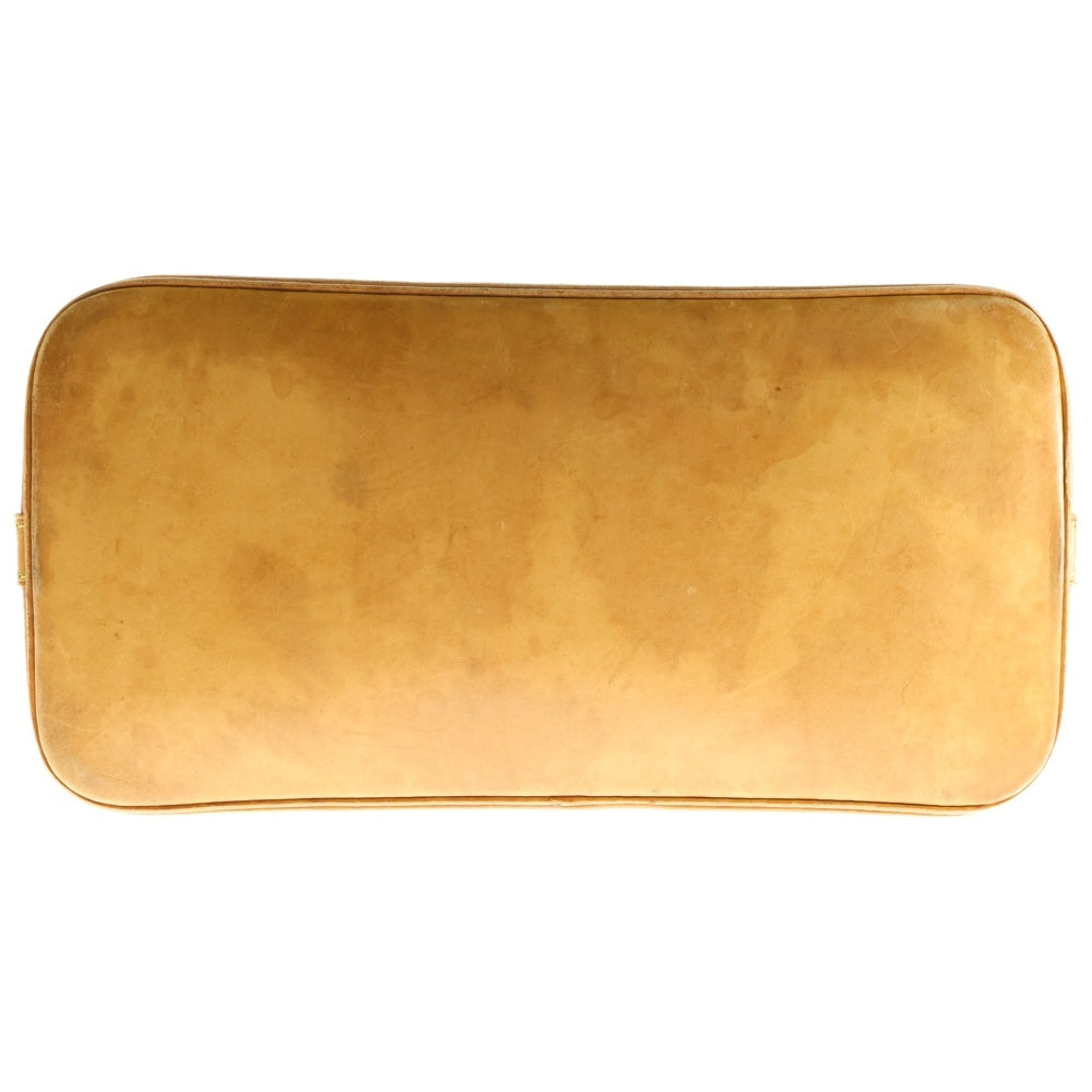 LOUIS VUITTON(ルイヴィトン) モノグラム アルマ ハンドバッグ ブラウン レザー×PVC ゴールド金具 ブラウン M51130