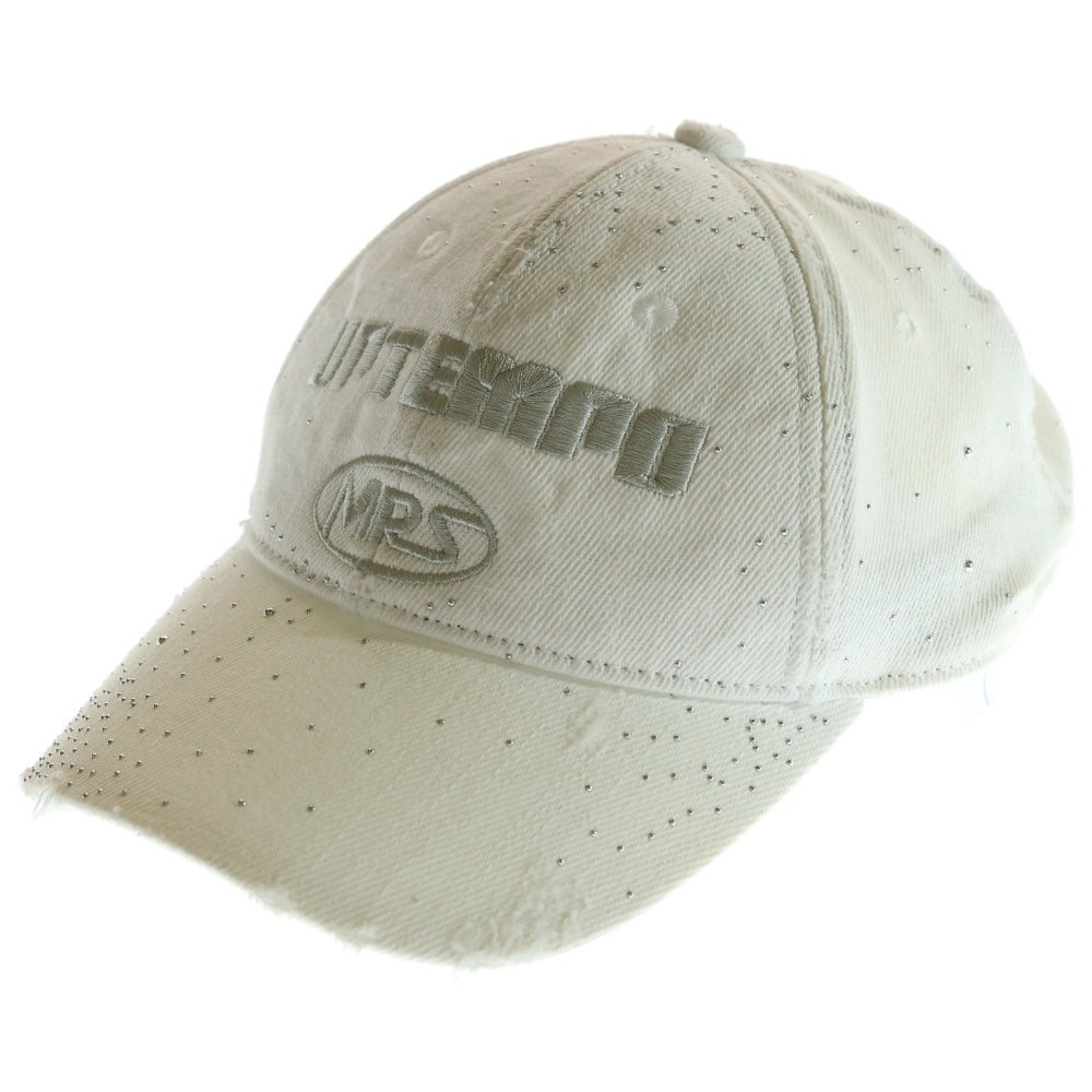 MARTINE ROSE(マーティンローズ) Uptempo Rolled Cap アップテンポ ロール キャップ レディース ホワイト