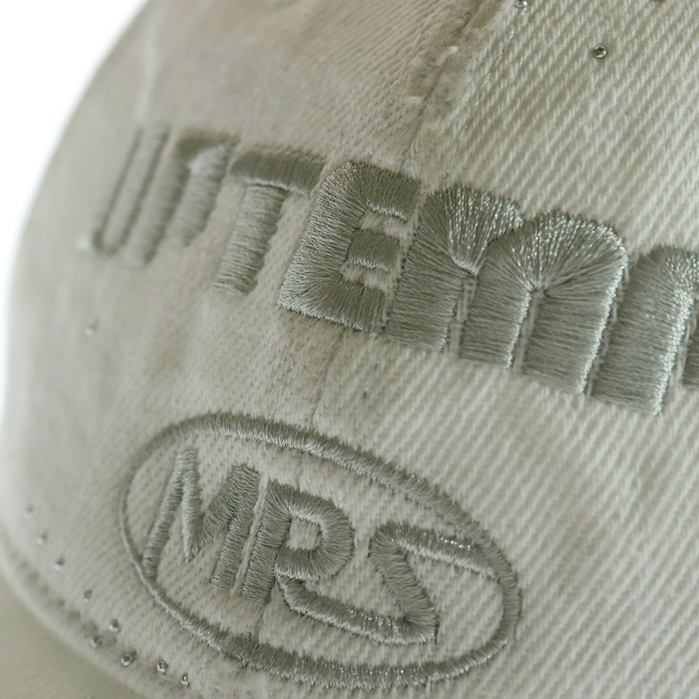 MARTINE ROSE(マーティンローズ) Uptempo Rolled Cap アップテンポ ロール キャップ レディース ホワイト