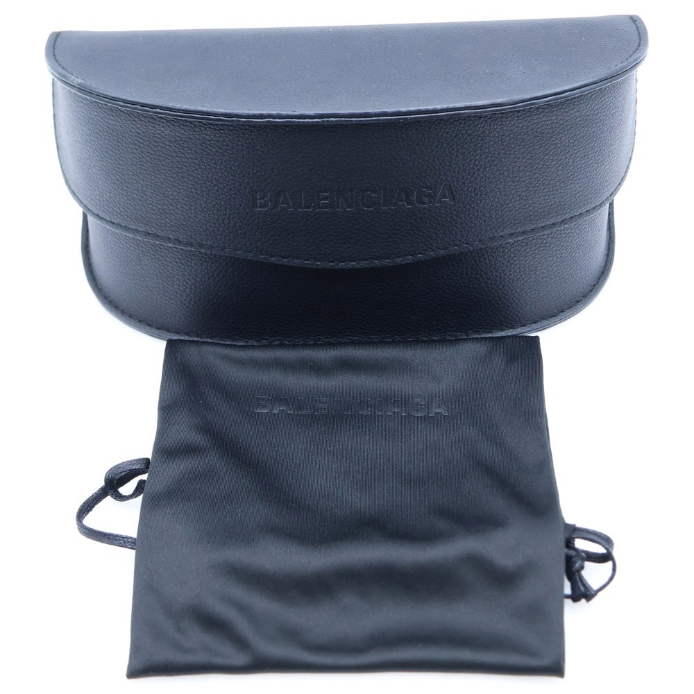 BALENCIAGA(バレンシアガ) BAT RECTANGLE バットレクタングルスポーティフレームサングラス ブラック BB0229S