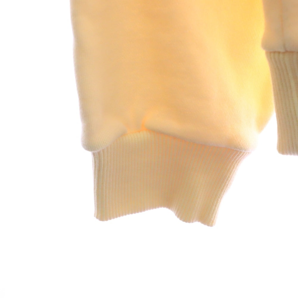 CELINE(セリーヌ) 21SS フロントロゴプリント プルオーバースウェットパーカー フーディー イエロー 2Y321052H