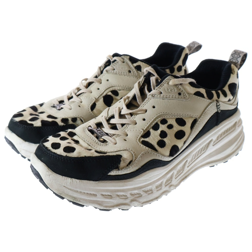 UGG(アグ) ×ATMOS 805 X LOW アトムズ 805 X ロー ローカットスニーカー US10/28cm ホワイト/レオパード 1113310
