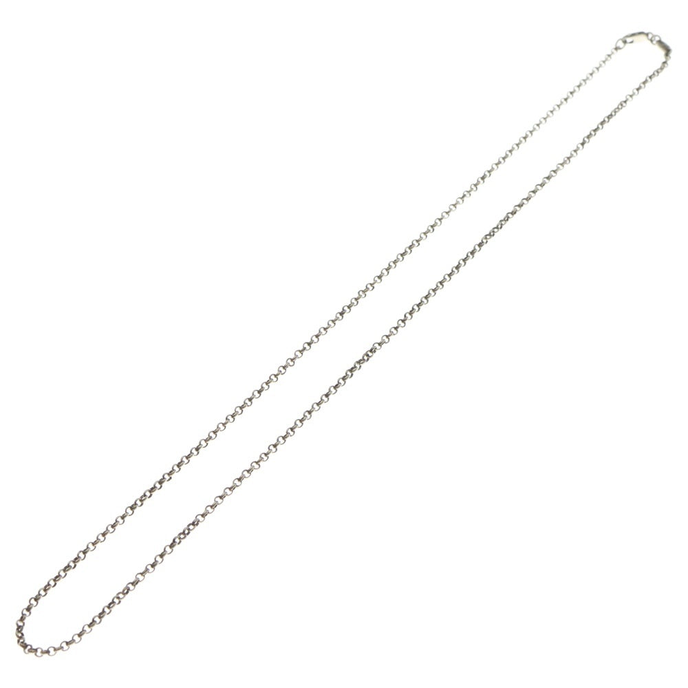 CHROME HEARTS(クロムハーツ) NECKCHAIN R20 ロールチェーンネックレス 20inch シルバー BCA084