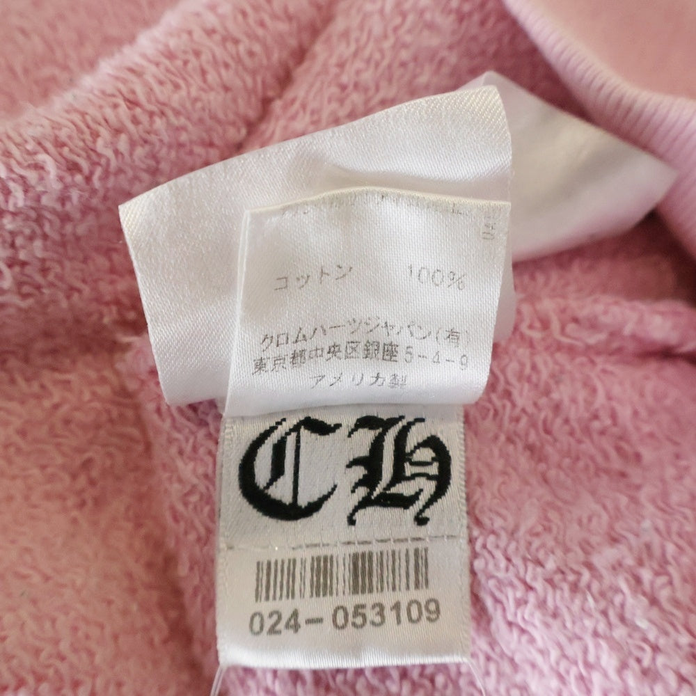 CHROME HEARTS(クロムハーツ) ×MATTY BOY PPO VANITY AFFAIR LS マッティボーイ バニティアフェアー クルーネックスウェットトレーナー ピンク