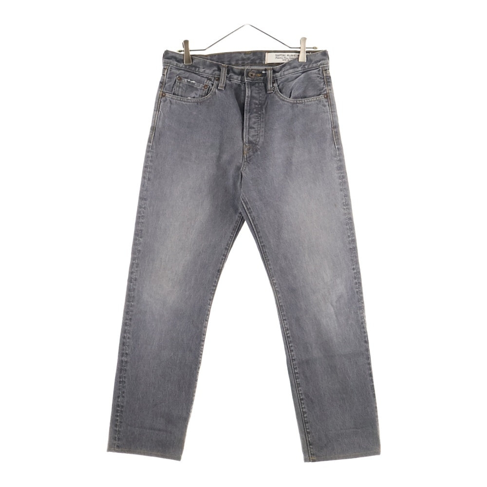 KAPITAL(キャピタル) 5PモンキーCISCO 14oz デニムパンツ ブラック SLP030