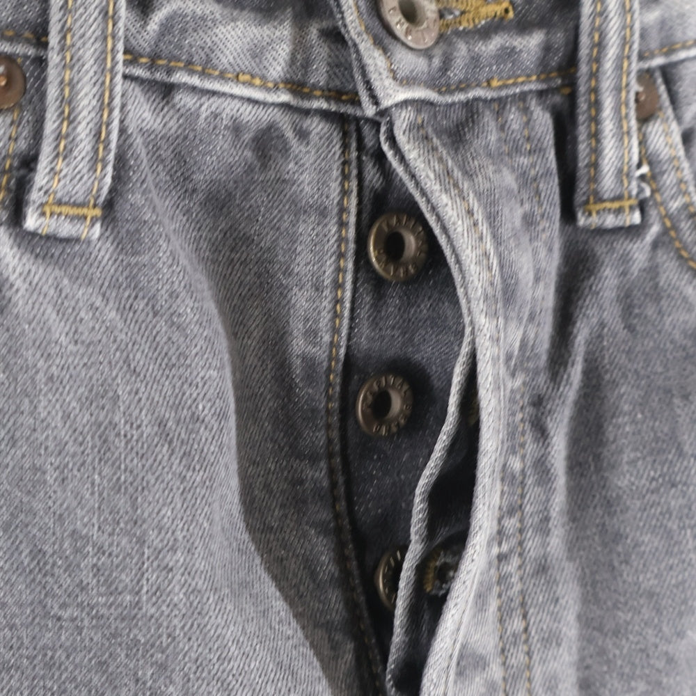 KAPITAL(キャピタル) 5PモンキーCISCO 14oz デニムパンツ ブラック SLP030