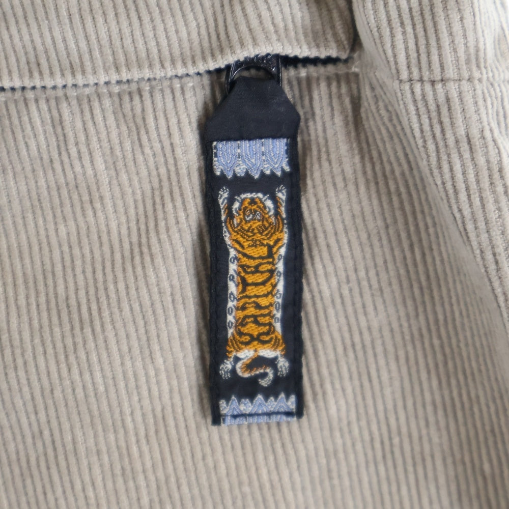 KAPITAL(キャピタル) 14Wコーデュロイ イージーワイドパンツ ベージュ K2109LP044