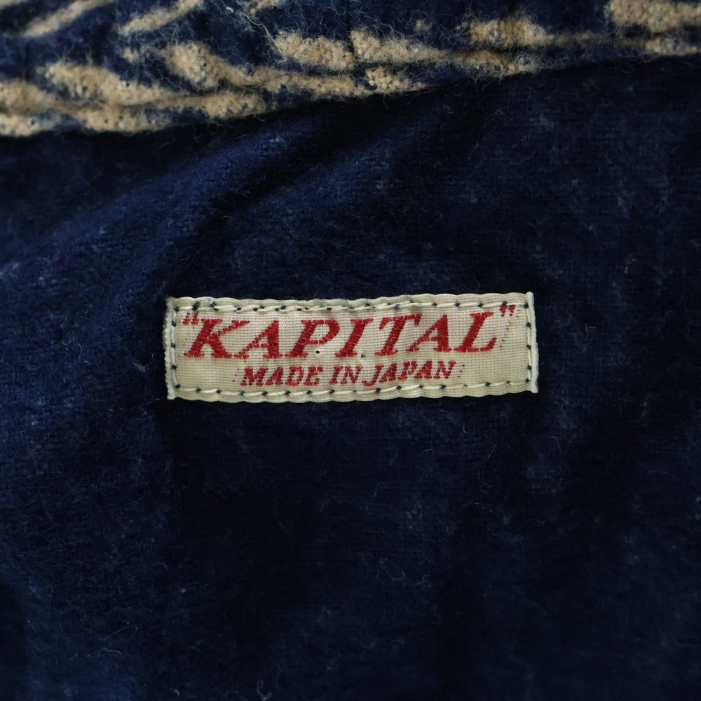 KAPITAL(キャピタル) 23AW JAVA-YABANE柄 半纏ジャケット マルチカラー K2010LS049