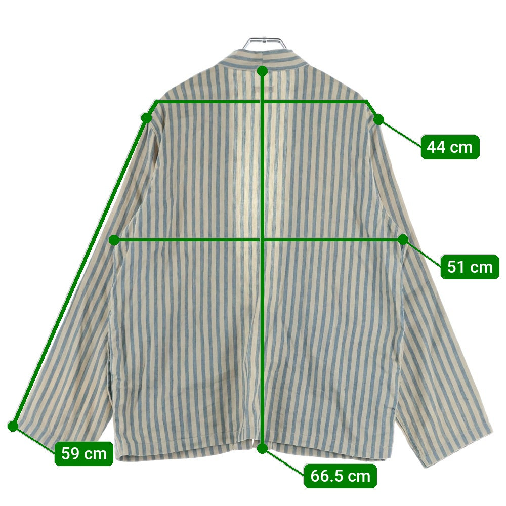 KAPITAL(キャピタル) ストライプ半纏 長袖シャツ マルチカラー EK-921