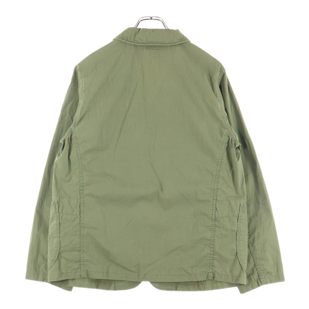 KAPITAL(キャピタル) リップストップ ホスピタルジャケット カーキ EK-594