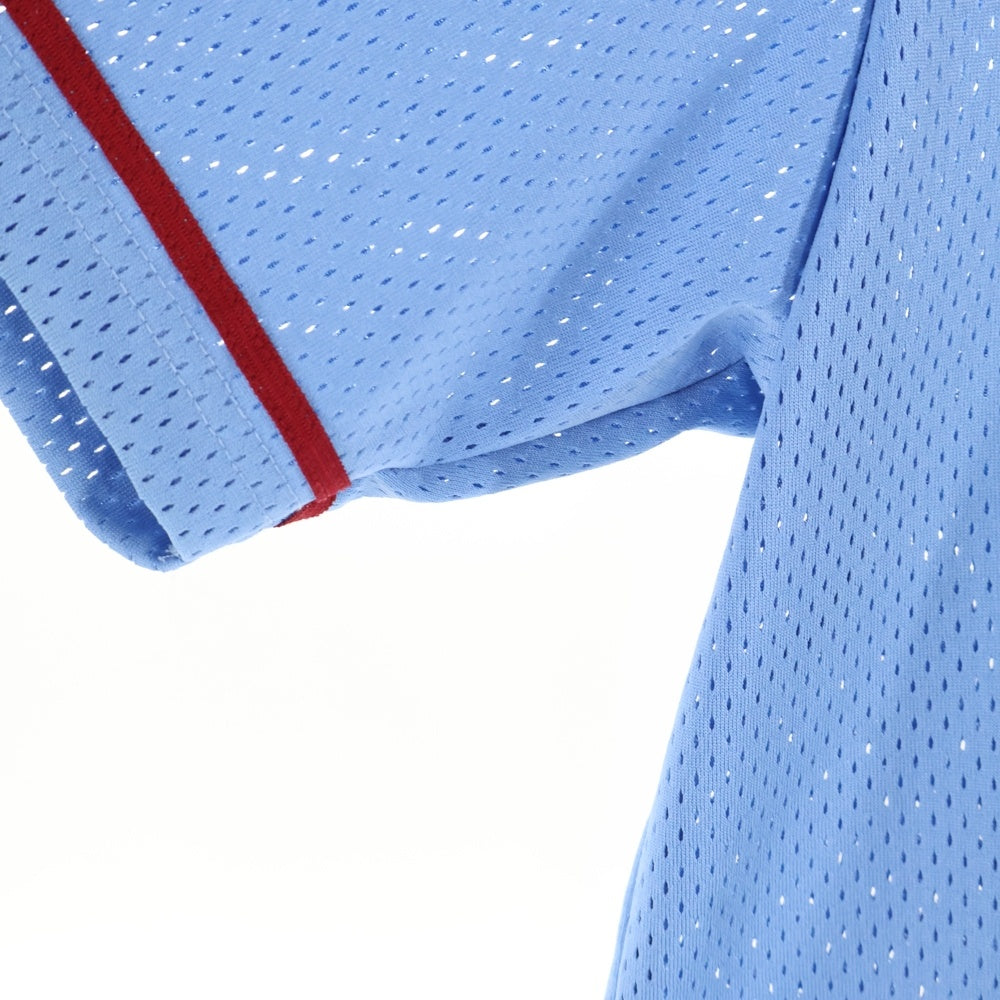 SUPREME(シュプリーム) 25SS Old English Baseball Jersey オールドイングリッシュロゴ ベースボールジャージ ブルー