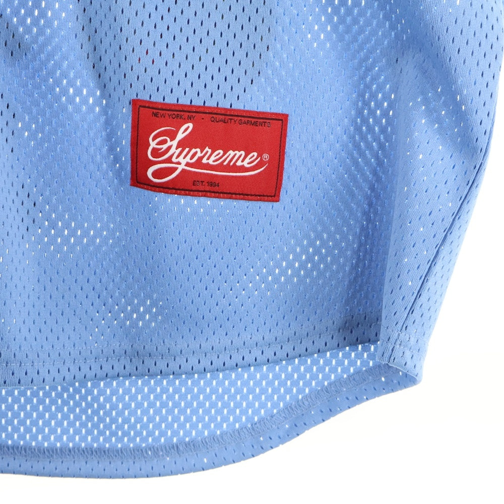 SUPREME(シュプリーム) 25SS Old English Baseball Jersey オールドイングリッシュロゴ ベースボールジャージ ブルー