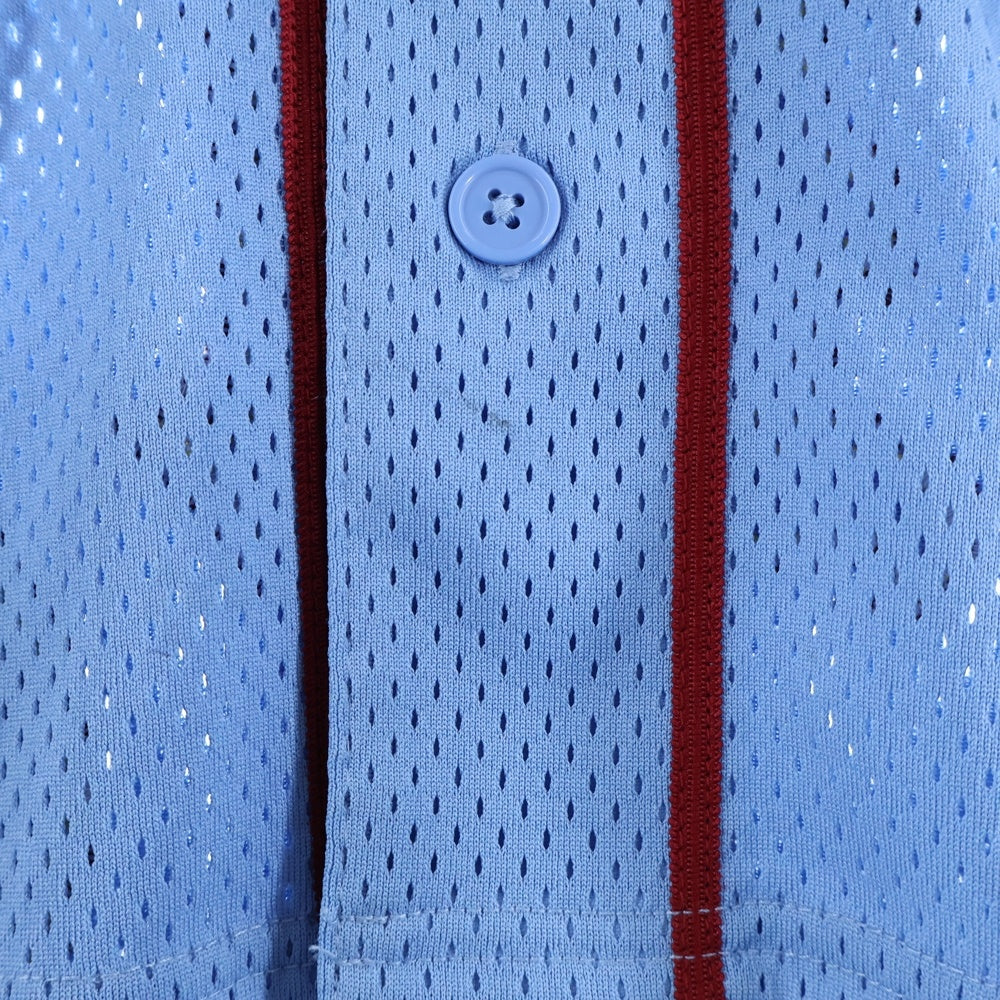 SUPREME(シュプリーム) 25SS Old English Baseball Jersey オールドイングリッシュロゴ ベースボールジャージ ブルー