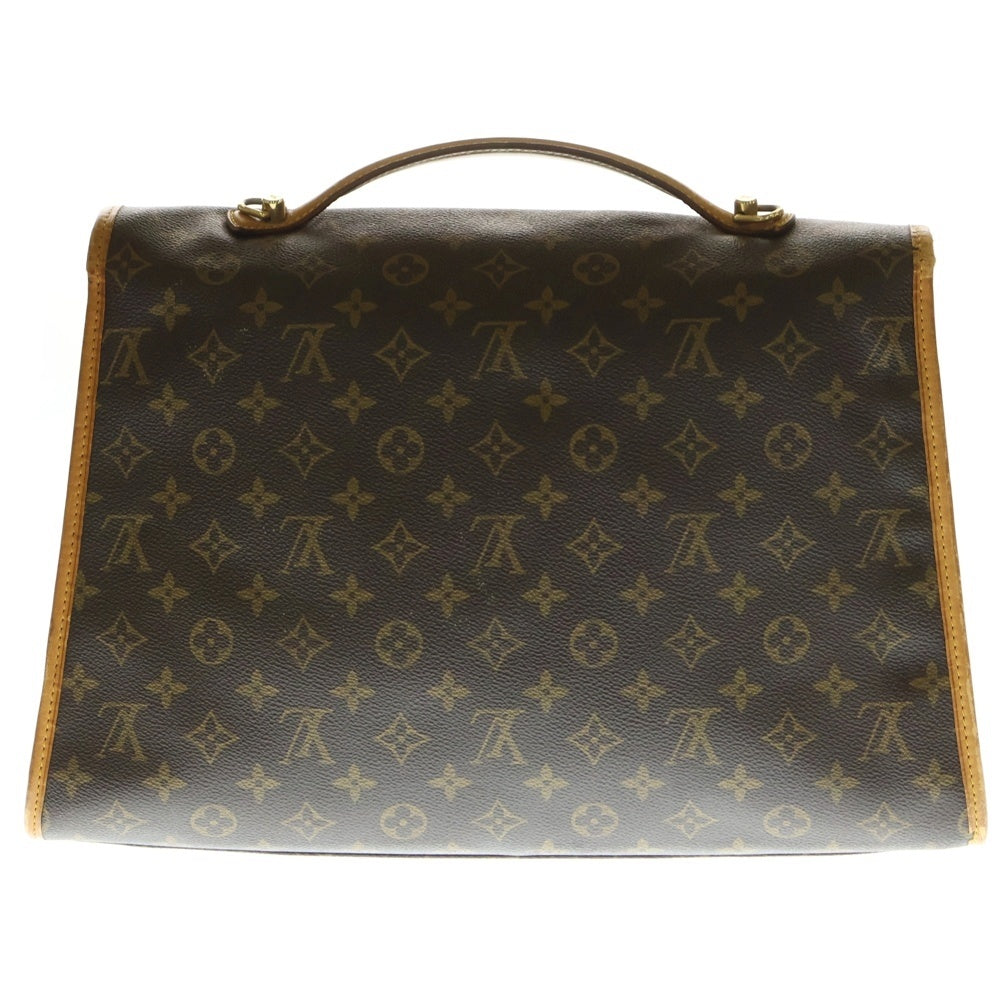 LOUIS VUITTON(ルイヴィトン) モノグラム ベルエア ハンドバッグ ブラウン ゴールド金具 M51122