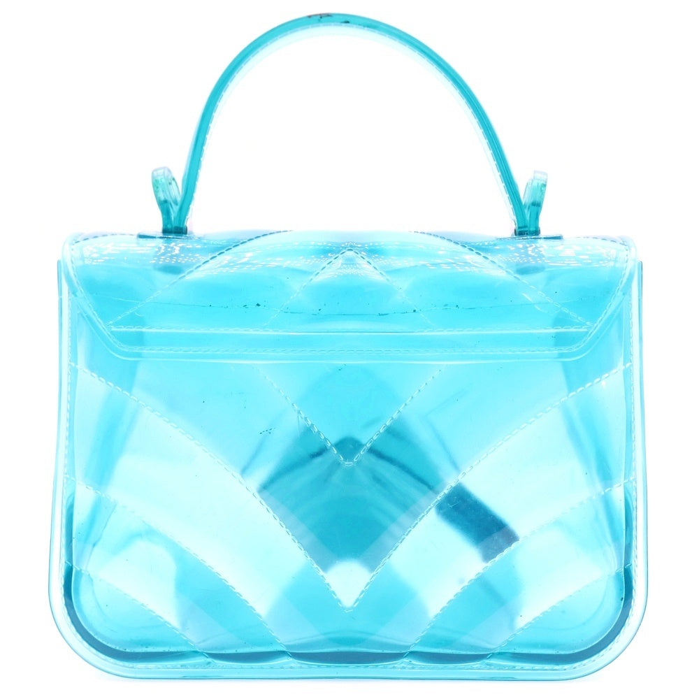DIESEL(ディーゼル) SENS SASHA センズサーシャ クリア ショルダーバッグ ミニ ライトブルー