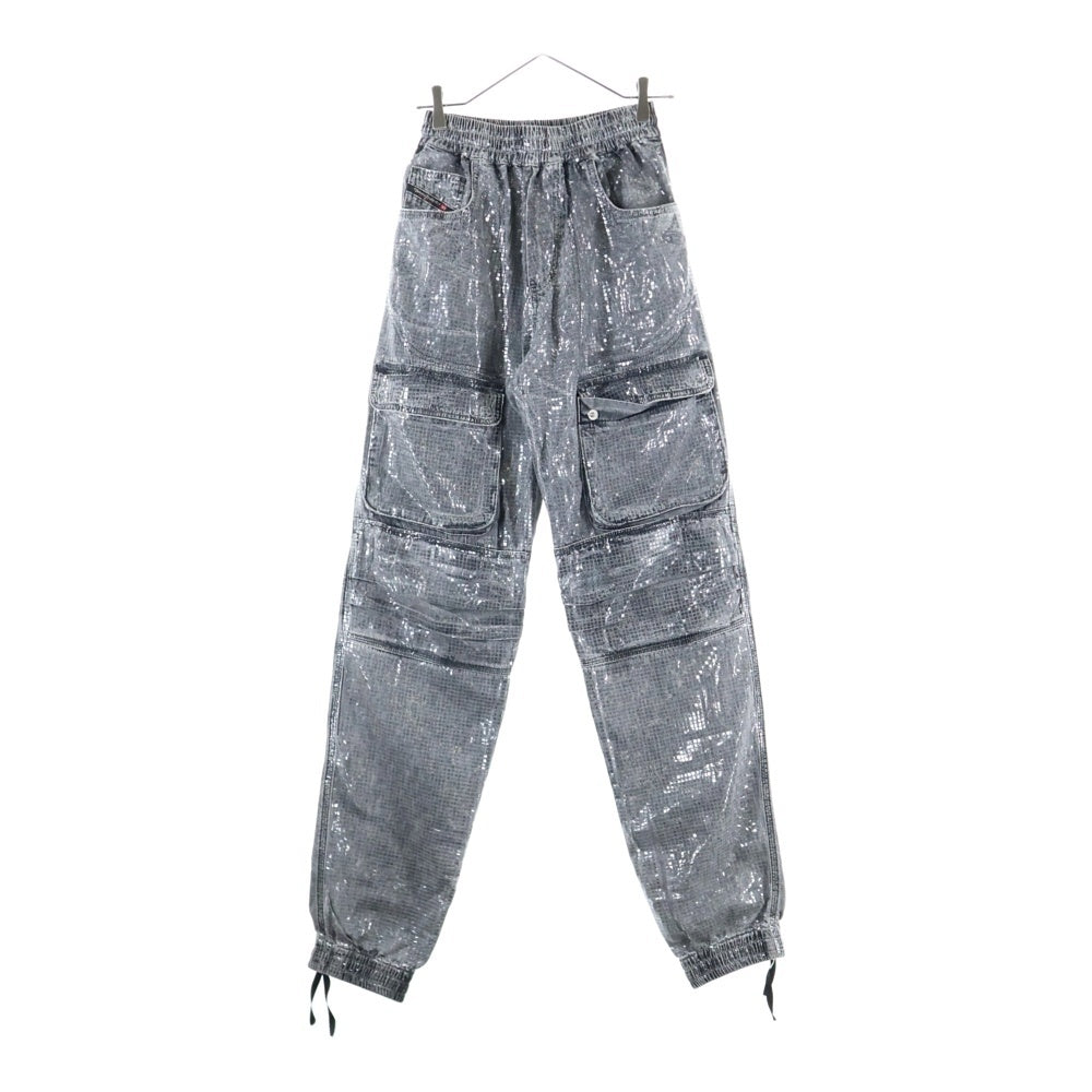 DIESEL(ディーゼル) D-Mirt Jeans ラメ加工 ジーンズ デニムパンツ A11413 0PGAC02 レディース