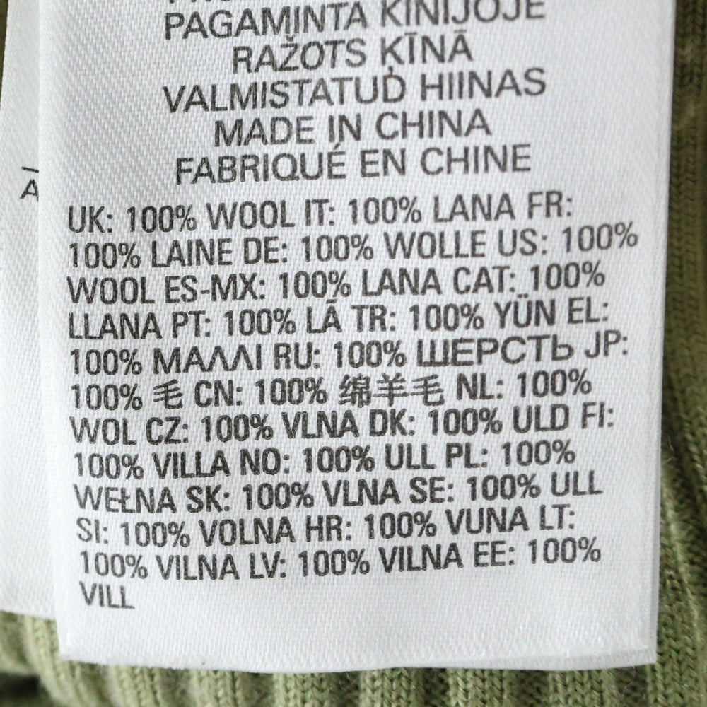 DIESEL(ディーゼル) 24SS M-BRIANA カモフラージュニット トップス 長袖 グリーン A12401 レディース