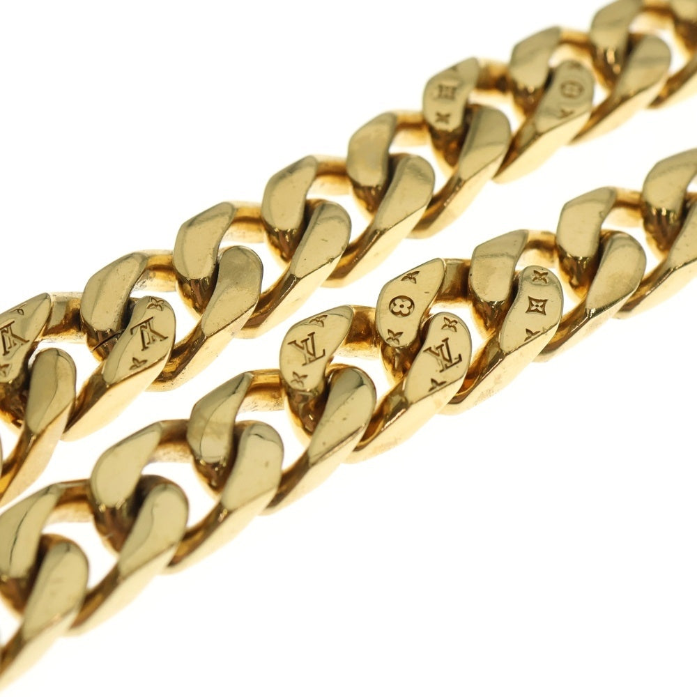 LOUIS VUITTON(ルイヴィトン) コリエ チェーンリンクス モノグラム チェーンネックレス ゴールド M00304