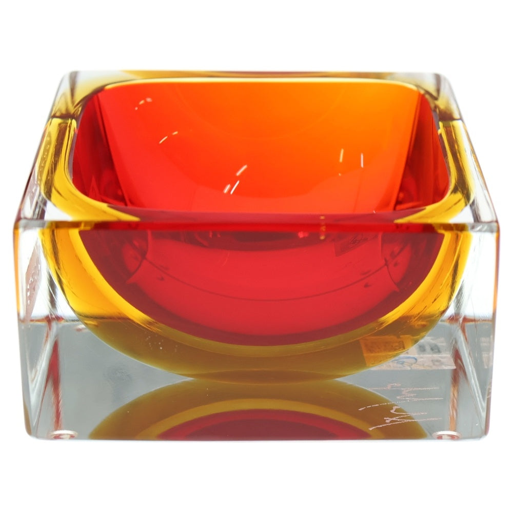 SUPREME(シュプリーム) 24AW ×Murano Ashtray Clear ムラーノ アッシュトレイ 小物入れ レッド ■