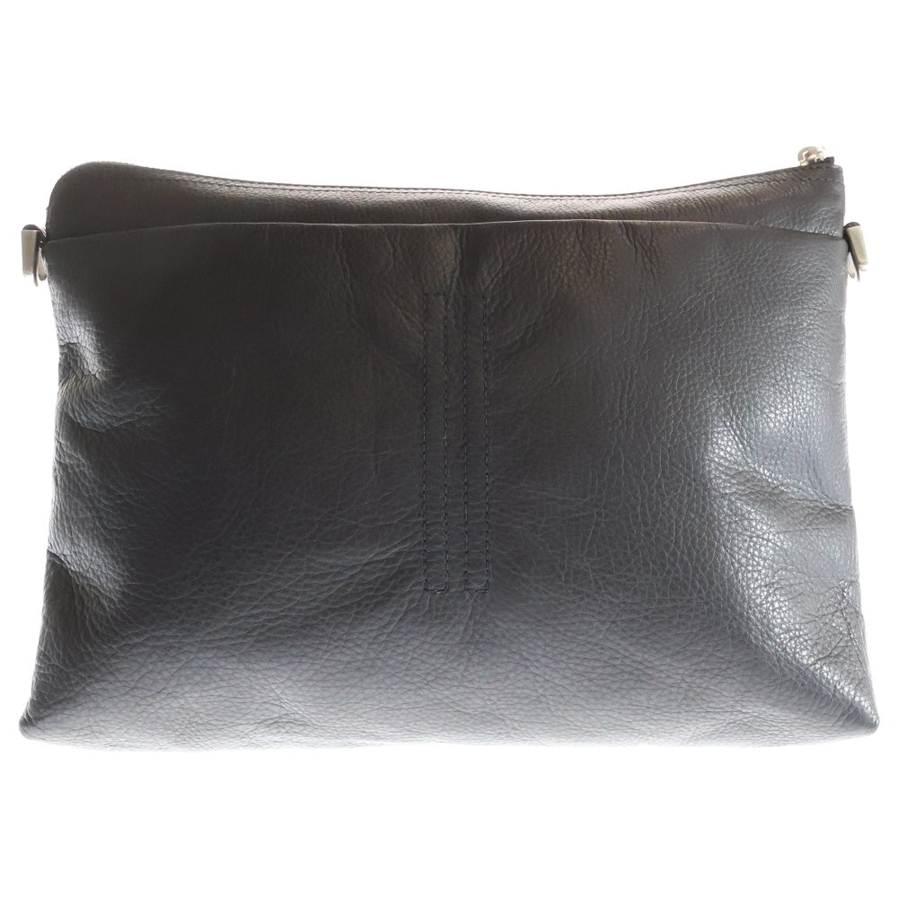 Rick Owens(リックオウエンス) 25SS Hollywood Adri Crossbody Bag ハリウッド レザークロスボディーバッグ ブラック RA01E0627