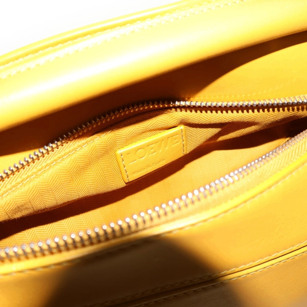 LOEWE(ロエベ) パズルエッジ レザーショルダーバッグ スモール マスタード